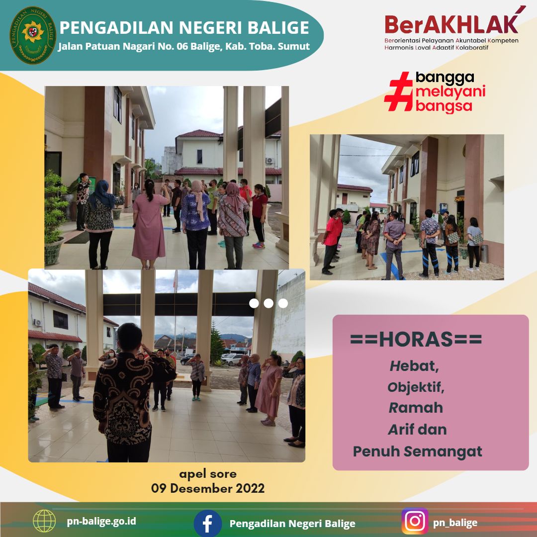 APEL SORE 09 Desember 2022